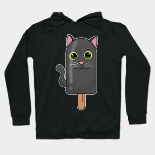 Animal Popsicle Grey Cat Ice Cream Summer Gift Hoodie